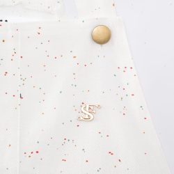 ⁦סרפן בייסיק גינס לבן צבעוני⁩ – תמונה ⁦2⁩