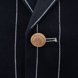 ⁦בלייזר כחול פסים⁩ – תמונה ⁦3⁩