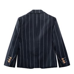 ⁦בלייזר כחול פסים⁩ – תמונה ⁦4⁩