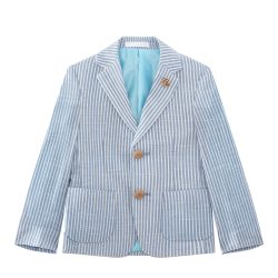 בלייזר פסים תכלת