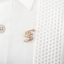 ⁦חולצת פס מדוגם שרוול קצר⁩ – תמונה ⁦2⁩