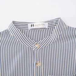 ⁦חולצת בייסיק קצרה פסים⁩ – תמונה ⁦3⁩