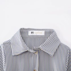 ⁦שמלת בייסיק פסים⁩ – תמונה ⁦3⁩