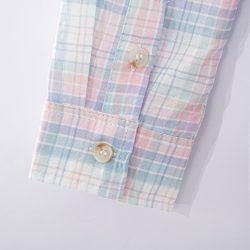 ⁦חולצת בייסיק קצרה שיבוץ צבעוני⁩ – תמונה ⁦4⁩