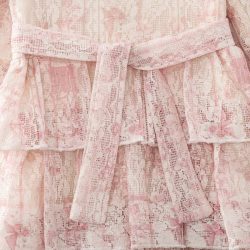 ⁦שמלת קומות תחרה פרחוני⁩ – תמונה ⁦2⁩