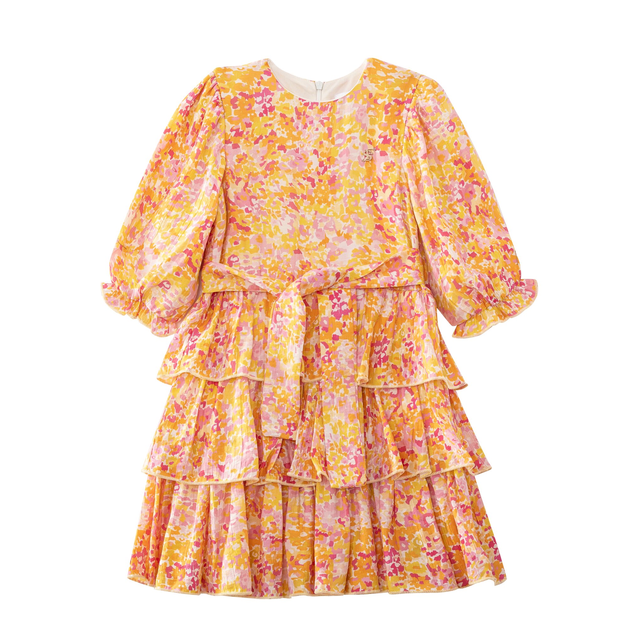 2.2607650 שמלת קומות פרחוני – תמונה 1