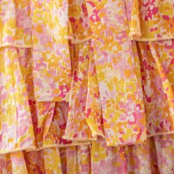 ⁦שמלת קומות פרחוני⁩ – תמונה ⁦3⁩