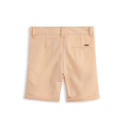 ⁦מכנס קצר סקיני אפרסק⁩ – תמונה ⁦2⁩