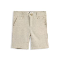 מכנס קצר סקיני קרם