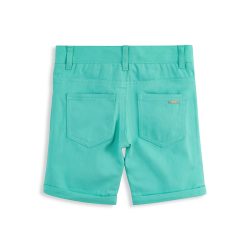 ⁦מכנס בייסיק קצר טורקיז⁩ – תמונה ⁦2⁩